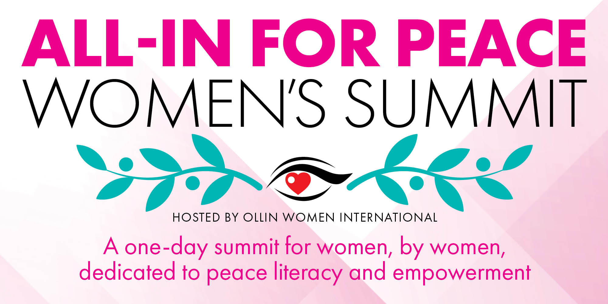 All-In For Peace Women's Summit